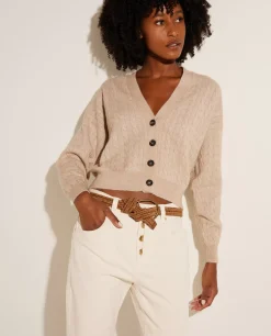 Flash Sale Alpaca-Mix Vest Vrouwen Knitwear