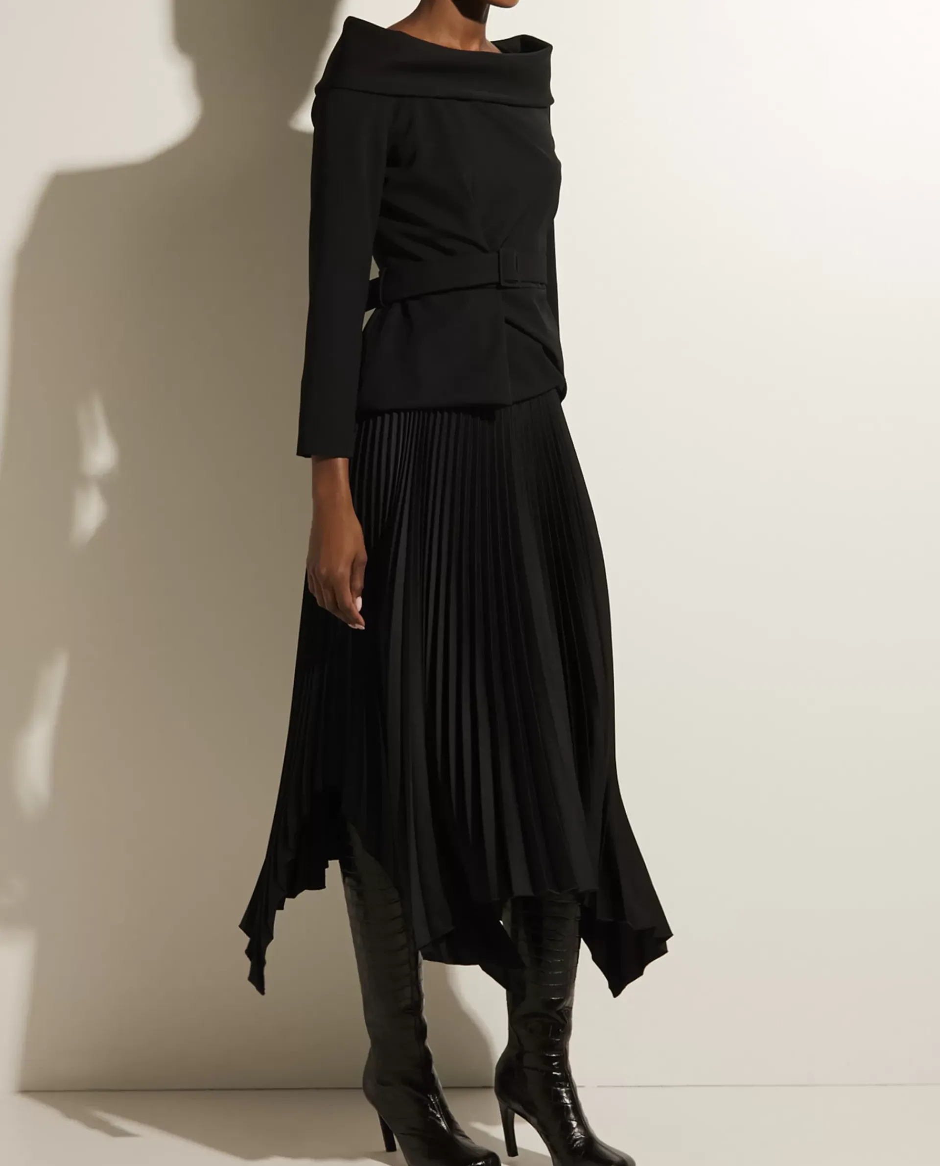 Fashion Asymmetrische Plooirok Vrouwen Rokken