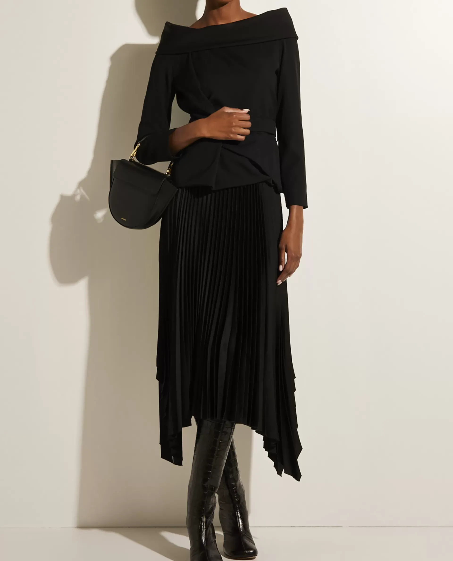 Fashion Asymmetrische Plooirok Vrouwen Rokken
