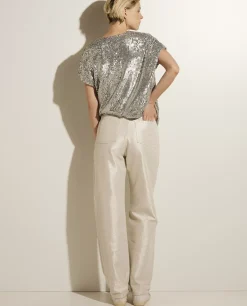 Best Baggy Shiny Jeans Vrouwen Broeken