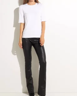 Best Sale Basis Crewneck Top Vrouwen Tops