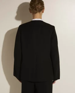 Clearance Blazer Met Wijd Uitlopende Mouwen Vrouwen Blazers