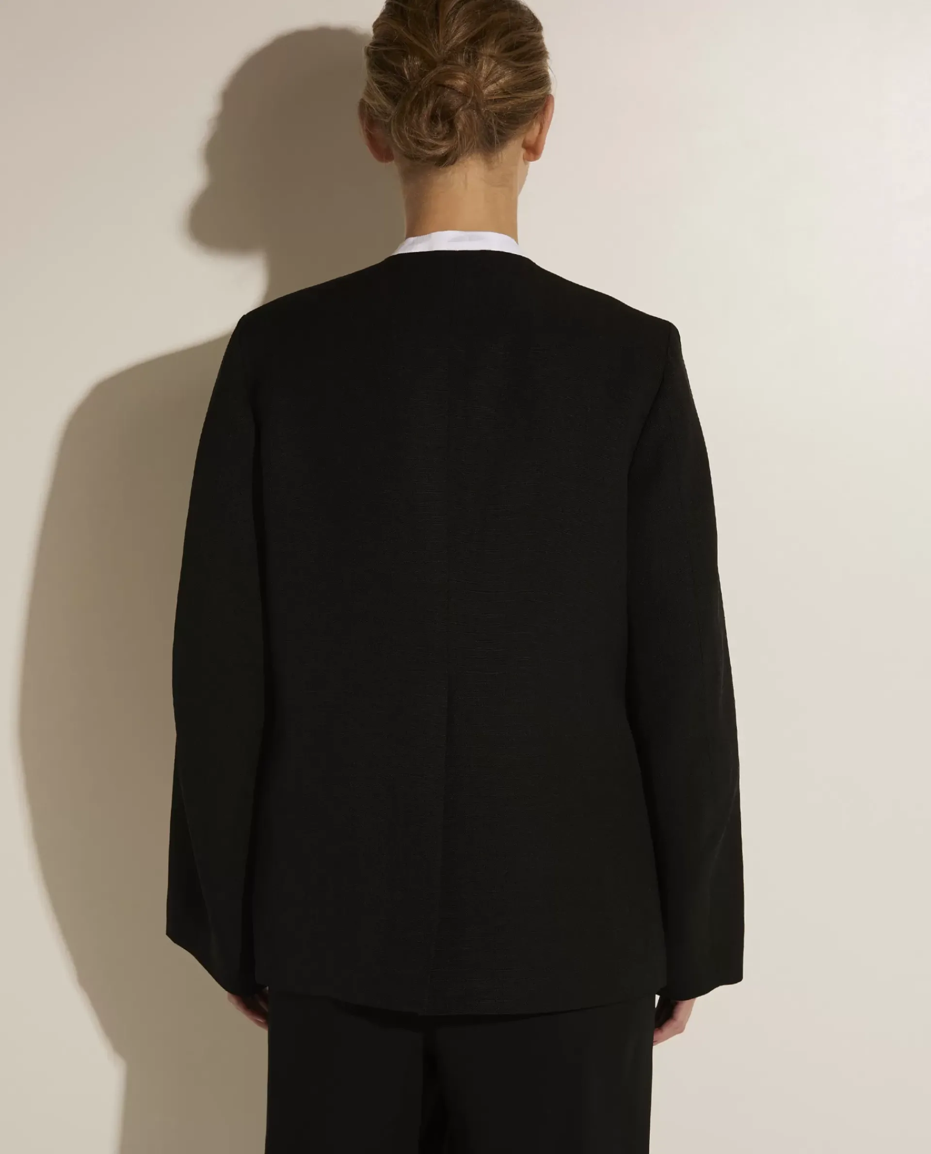 Clearance Blazer Met Wijd Uitlopende Mouwen Vrouwen Blazers