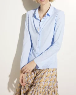 New Blouse In Stretch Kwaliteit Vrouwen Blouses