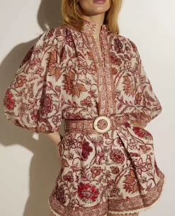 Clearance Blouse Met Print Vrouwen Blouses