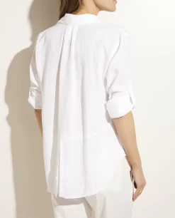 Cheap Blouse Met Split Detail Vrouwen Blouses
