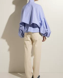 Outlet Blouse Met Wijde Mouwen Vrouwen Blouses