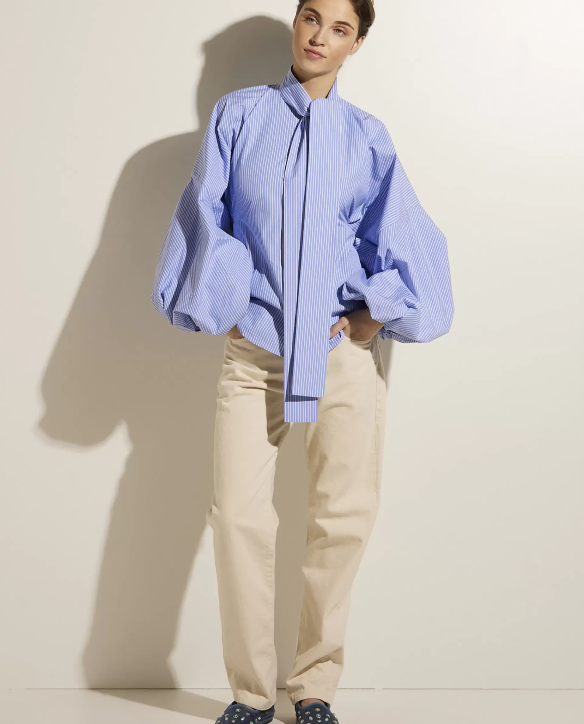 Outlet Blouse Met Wijde Mouwen Vrouwen Blouses