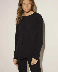 Outlet Blouse Van Zijdemix Vrouwen Blouses
