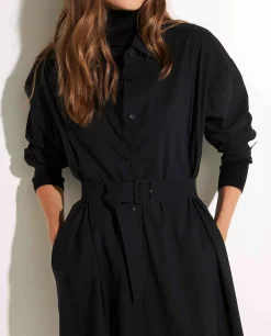 Store Blousejurk In Stretch Kwaliteit Vrouwen Jurken