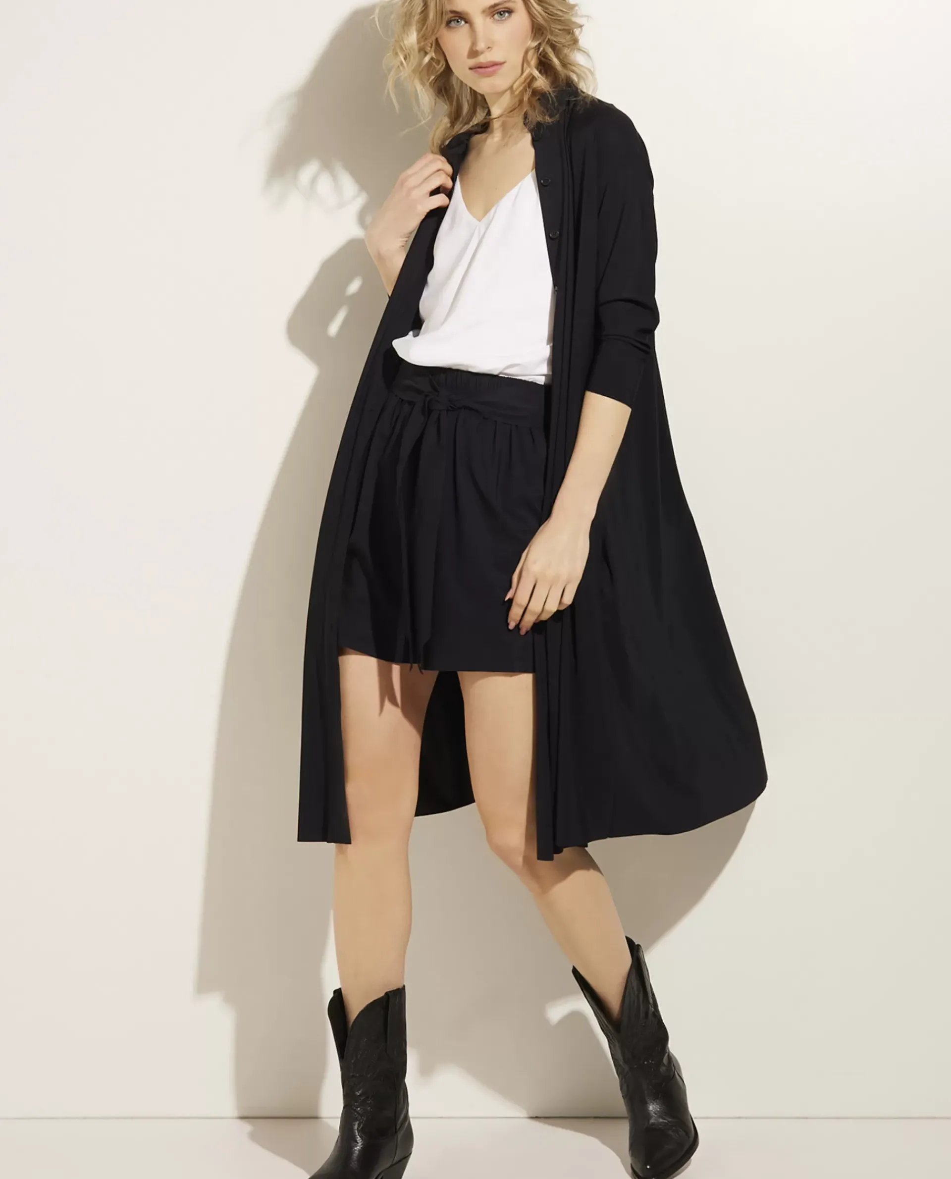 Outlet Blousejurk In Stretchkwaliteit Vrouwen Jurken