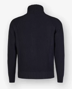 Store Bombervest Met Bont Mannen Knitwear