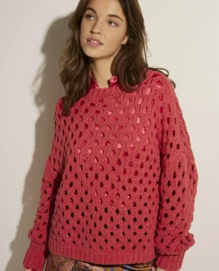 Cheap Boucle Kabel Trui Vrouwen Sweaters