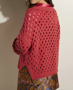 Cheap Boucle Kabel Trui Vrouwen Sweaters
