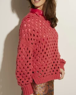 Cheap Boucle Kabel Trui Vrouwen Sweaters