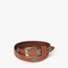 Discount Brede Leren Riem Met Studs Vrouwen Accessoires