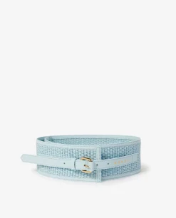 Store Brede Raffia Ceintuur Vrouwen Accessoires