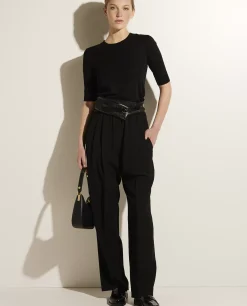 Hot Broek Met Plooien Vrouwen Broeken