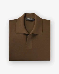 Store Buttonless Polo Mannen Knitwear