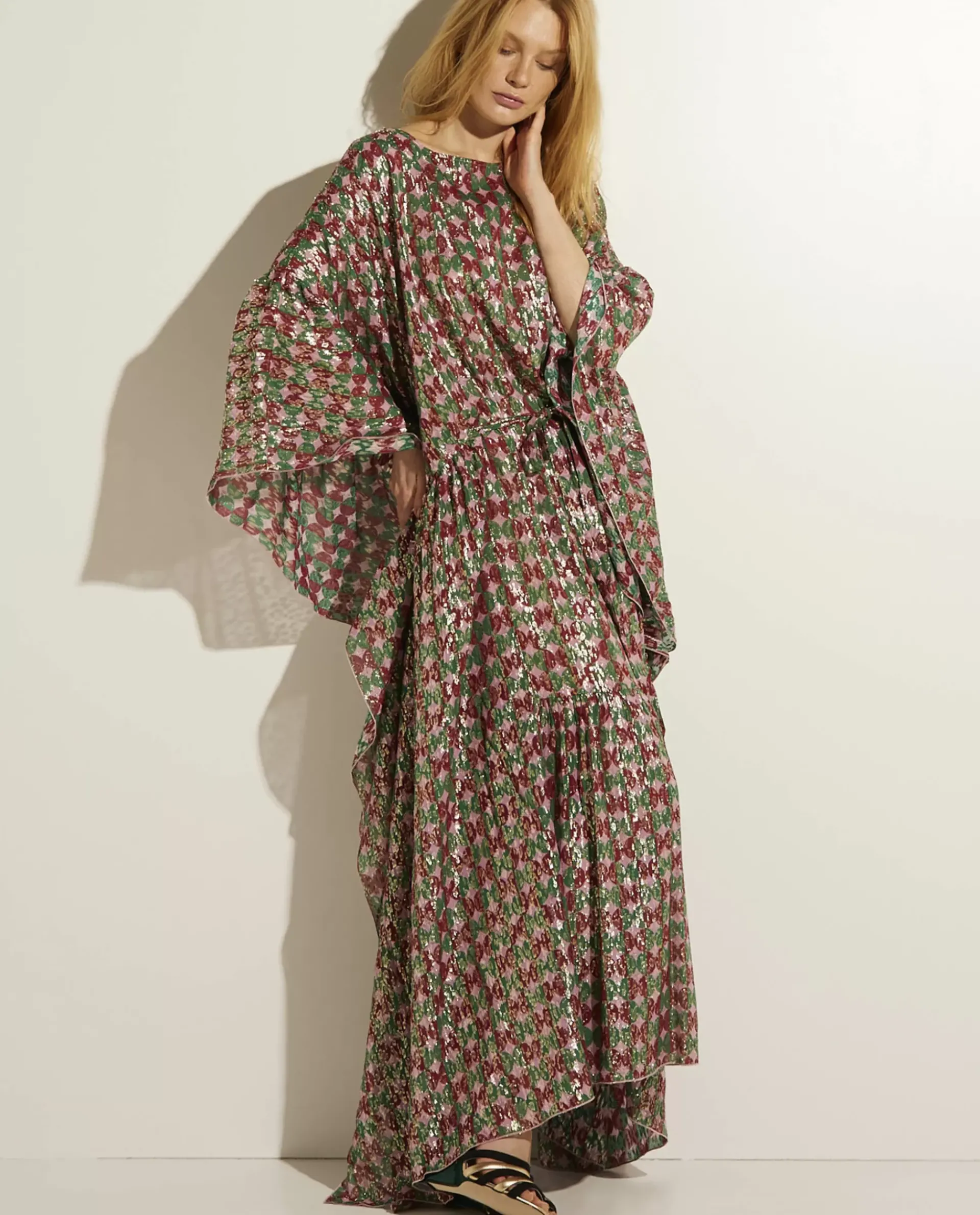 Best Sale Cascata Kaftan Vrouwen Jurken