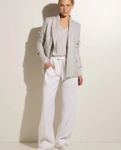 Clearance Cashmere Mix V-Hals Top Vrouwen Tops