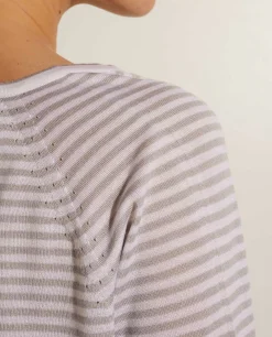 Clearance Cashmere Mix V-Hals Top Vrouwen Tops
