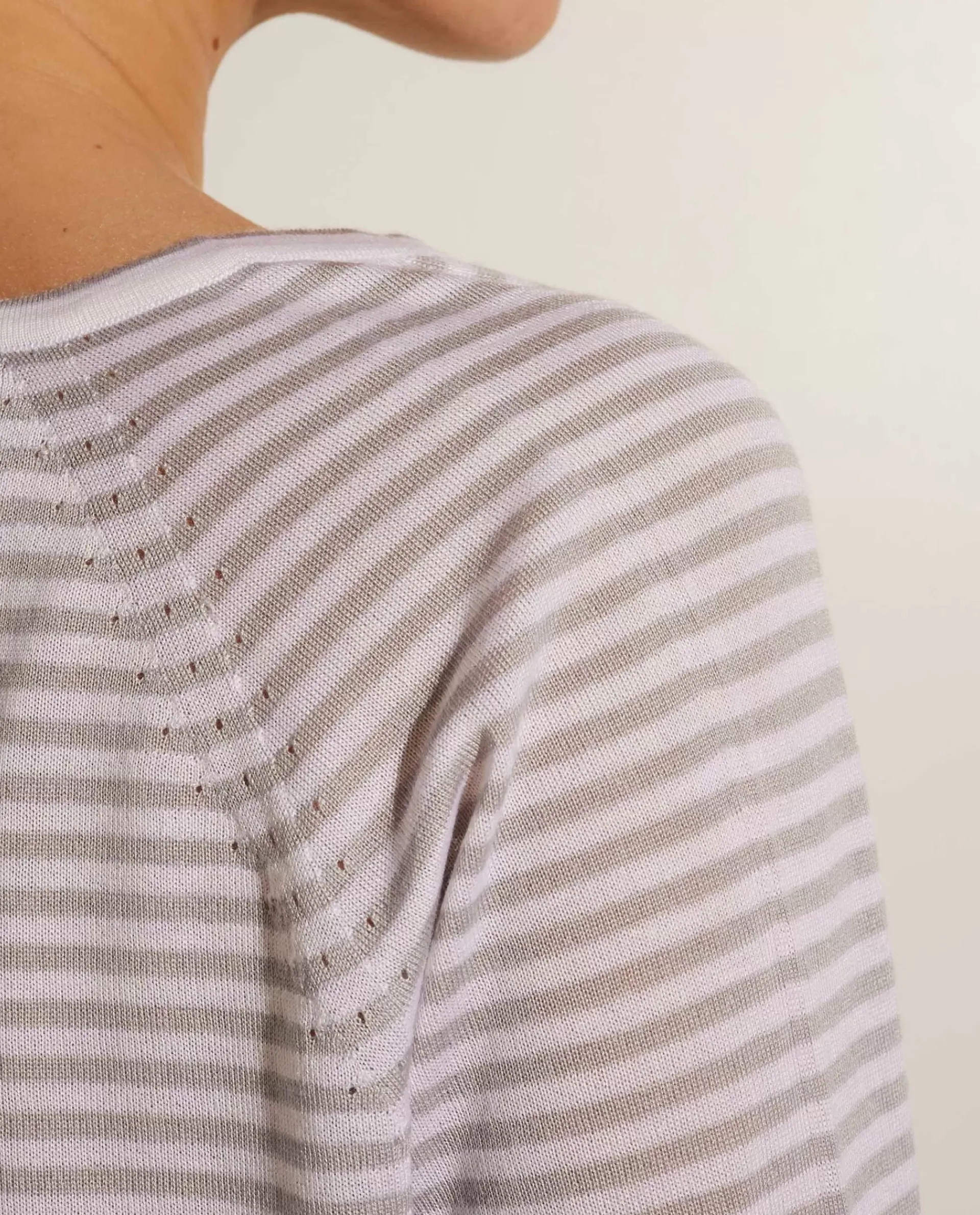 Clearance Cashmere Mix V-Hals Top Vrouwen Tops