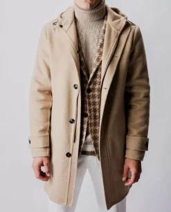 Fashion Cashmere Pied-De-Poule Jasje Mannen Jasjes