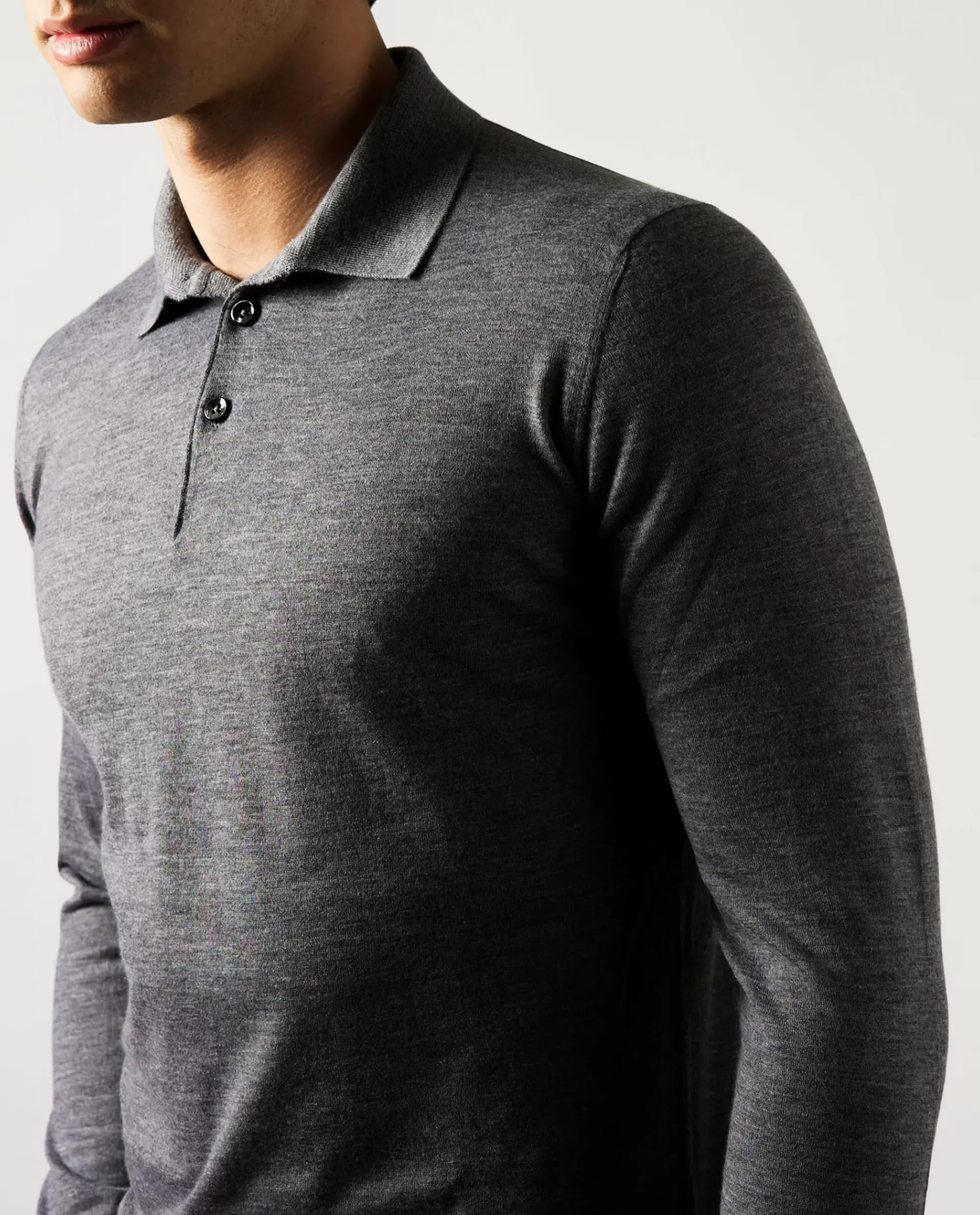 Flash Sale Cashmere Polo Mannen Polo