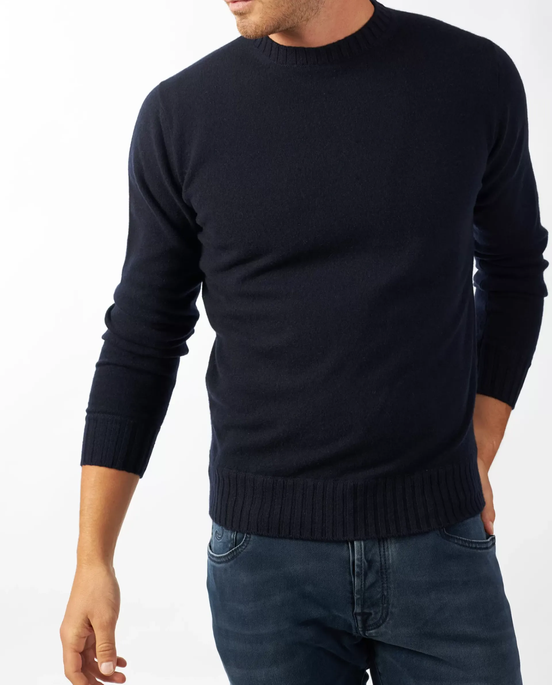 Cheap Cashmere Ronde Hals Trui Mannen Knitwear