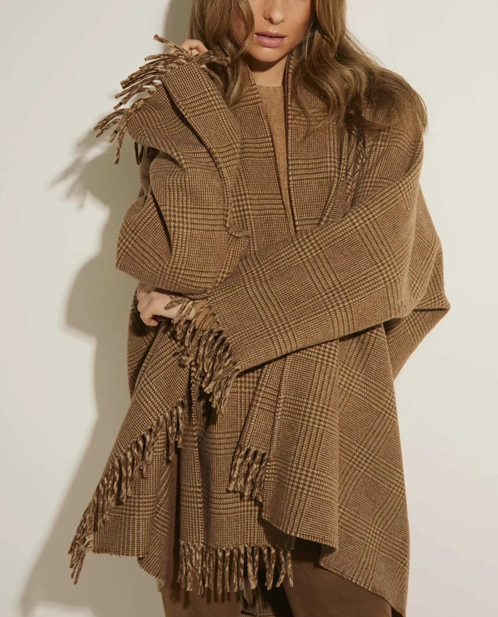 Discount Cashmere Sjaaljas Vrouwen Jassen