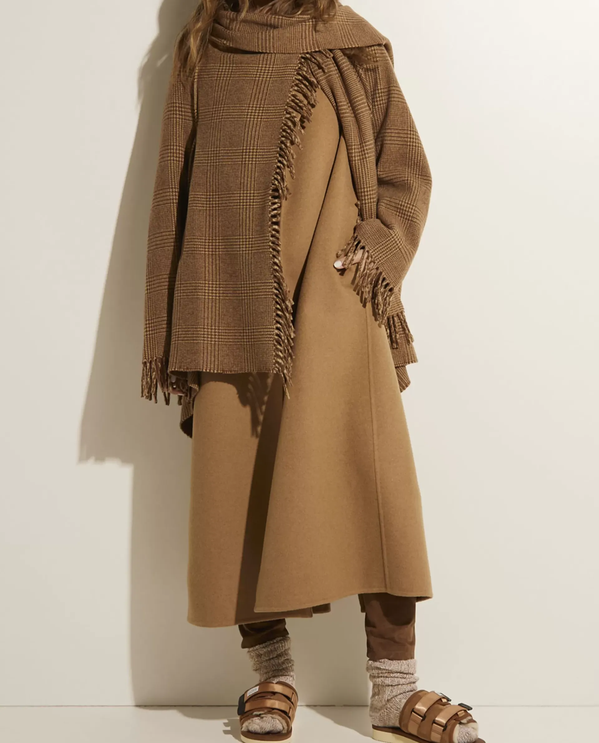 Discount Cashmere Sjaaljas Vrouwen Jassen