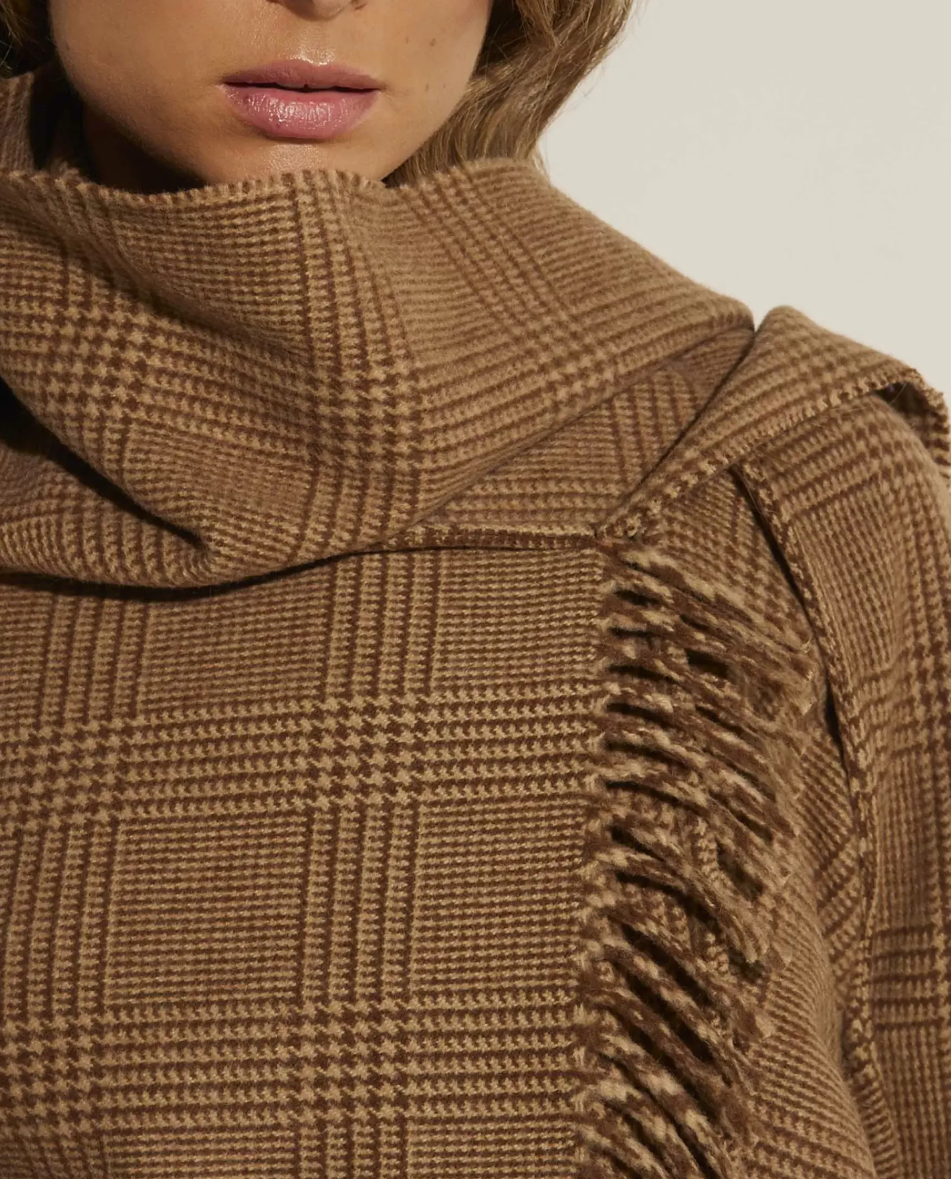 Discount Cashmere Sjaaljas Vrouwen Jassen