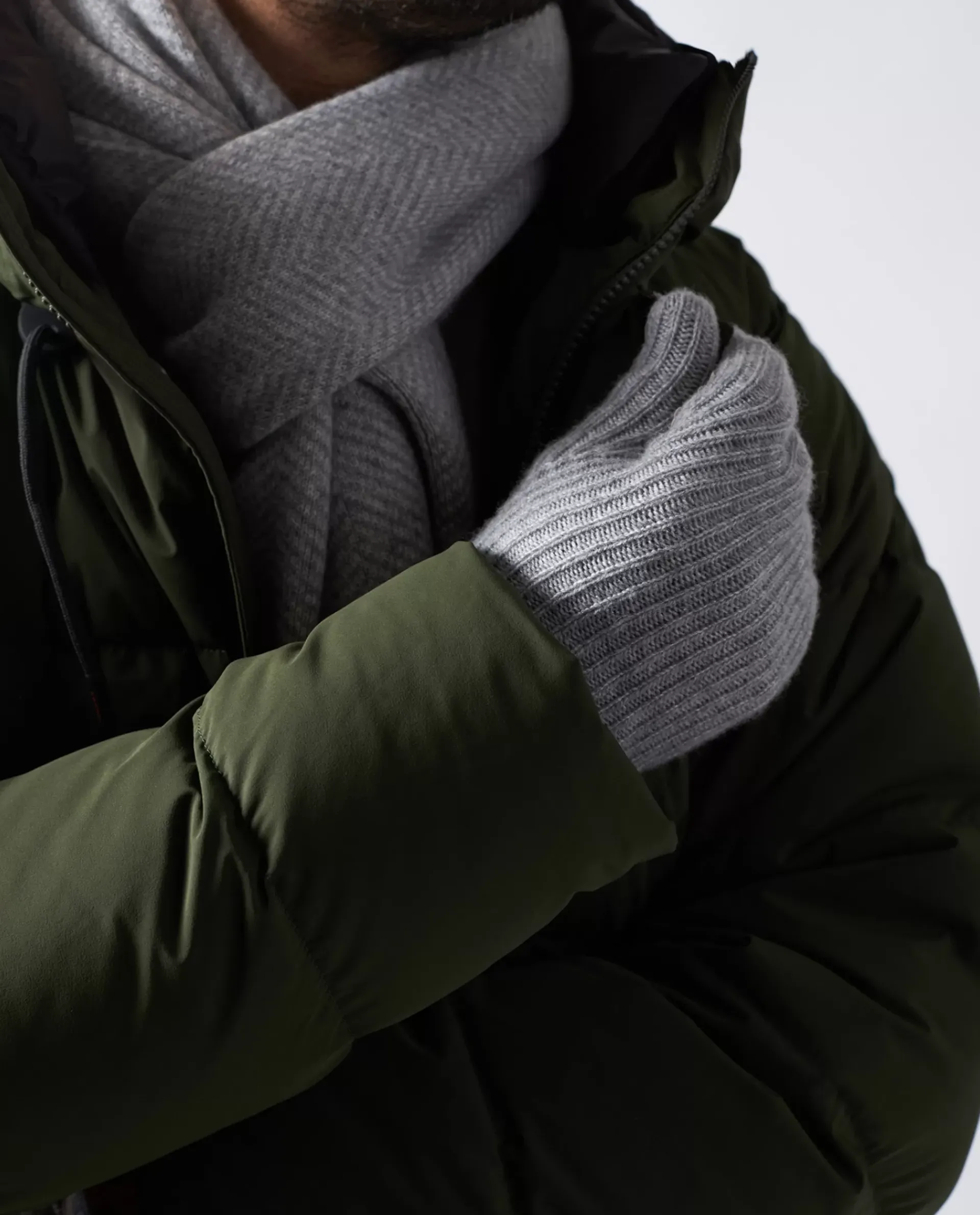 Shop Cashmere Suede Handschoenen Mannen Handschoenen