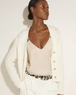 Online Cashmere Trui Met V-Hals Vrouwen Knitwear