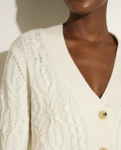 Online Cashmere Trui Met V-Hals Vrouwen Knitwear