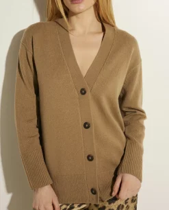 Sale Cashmere Trui Met V-Hals Vrouwen Knitwear
