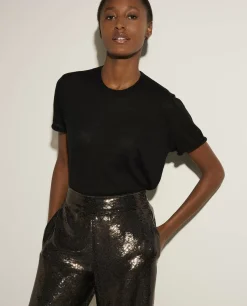 Sale Cashmere T-Shirt Vrouwen Tops