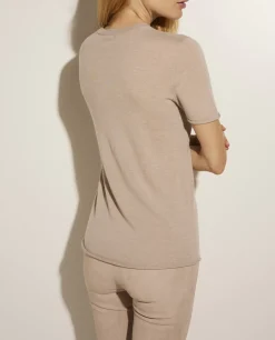 Best Sale Cashmere T-Shirt Vrouwen Tops