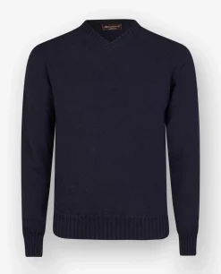 Best Sale Cashmere V-Hals Trui Mannen Knitwear