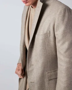 Best Sale Cashmere Visgraat Jas Mannen Jassen