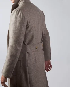 Best Sale Cashmere Visgraat Jas Mannen Jassen