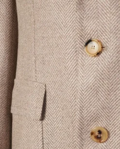 Best Sale Cashmere Visgraat Jas Mannen Jassen