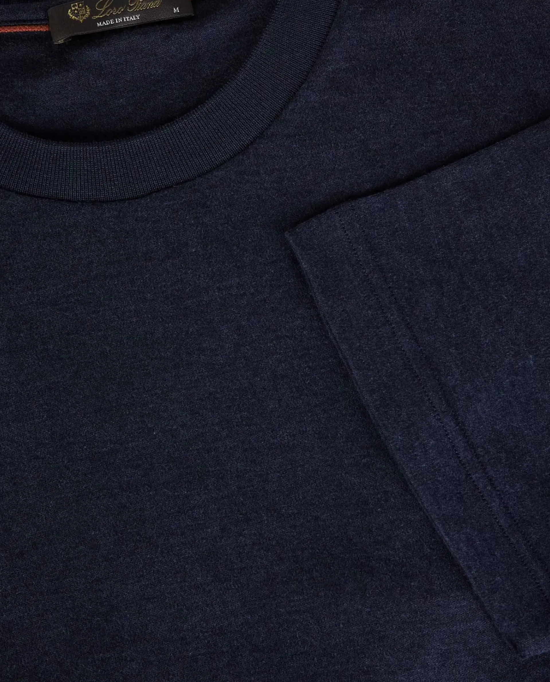Hot Cashmere Zijden T-Shirt Mannen T-Shirts