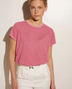 Flash Sale Cashmere-Zijde Mix T-Shirt Vrouwen Tops