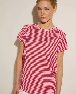 Flash Sale Cashmere-Zijde Mix T-Shirt Vrouwen Tops