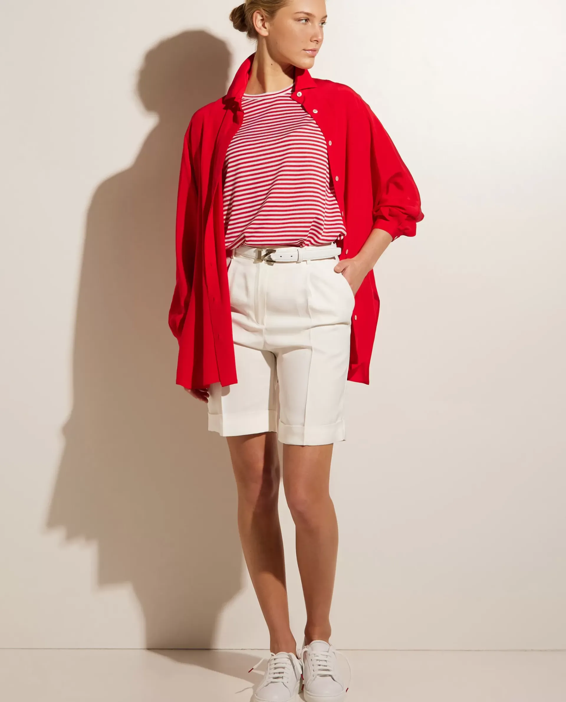 Flash Sale Cashmere-Zijde Mix T-Shirt Vrouwen Tops