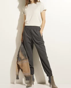 Sale Cashmere-Zijden T-Shirt Vrouwen Tops