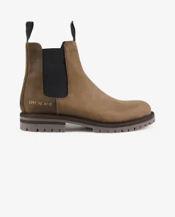 Store Chelsea Boots In Gewaxt Leer Mannen Schoenen