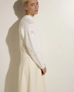 Flash Sale Crochet Sweater Vrouwen Knitwear